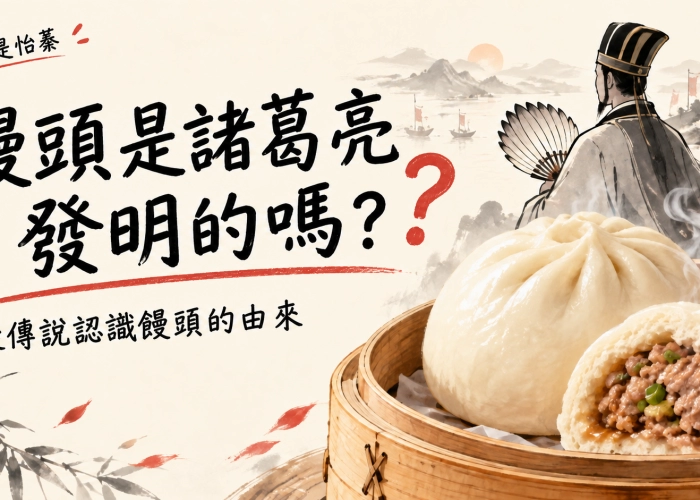 饅頭是諸葛亮發明的嗎？從「蠻頭」傳說認識一道熟悉的麵食